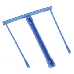 Value Plastic Filing Clip Blue Pack 20