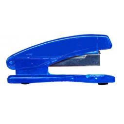 Value Plastic Stapler Half Strip Blue