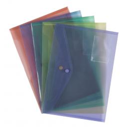 Value Popper Wallet Assorted Colors Pack of 5 A4+