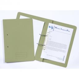 Value Transfer File Foolscap Green TFM-GRNZ - Pack of 25