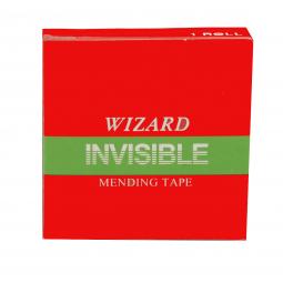 Value Wizard Clear Invisible Tape 24mm X 66m Pack of 6