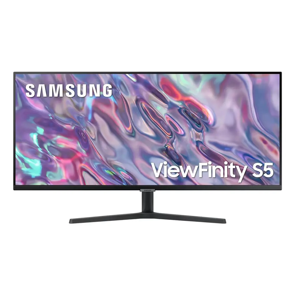 Samsung ViewFinity S5 34 Inch 3440 x 1440 Pixels UltraWide Quad HD FreeSync VA Panel HDMI DisplayPort Monitor