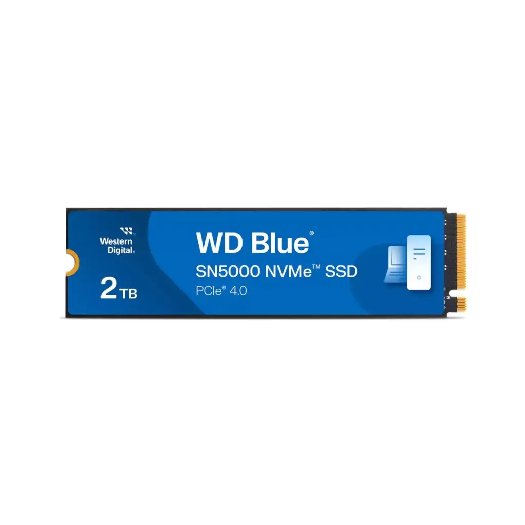 Western Digital Blue SN5000 2TB M.2 PCI Express 4.0 NVMe Internal Solid State Drive