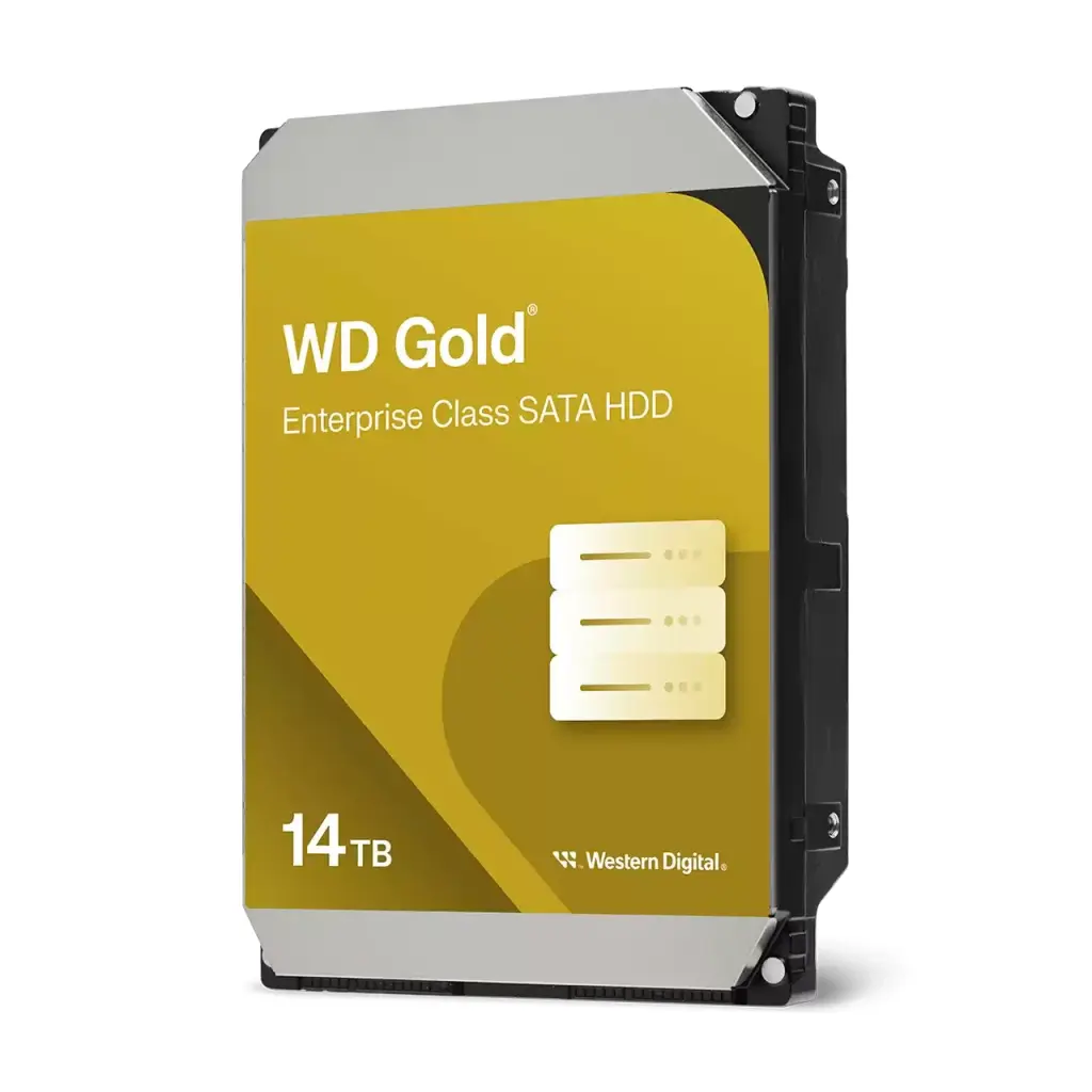 Western Digital Gold 14TB SATA 3.5 Inch Internal Hard Drive