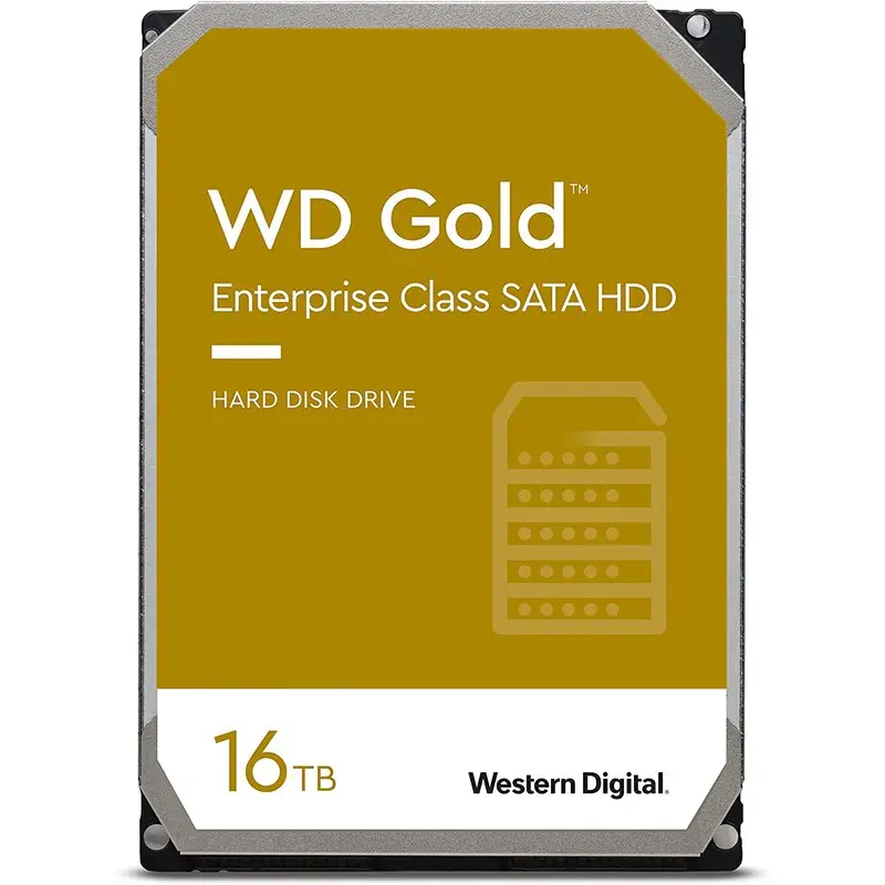 Western Digital Gold 16TB SATA 6Gbs 7200 RPM 512MB Cache 3.5 Inch Internal Hard Disk Drive