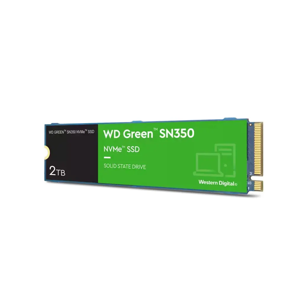 Western Digital Green 2TB PCIe G3 QLC NVMe M.2 Internal Solid State Drive