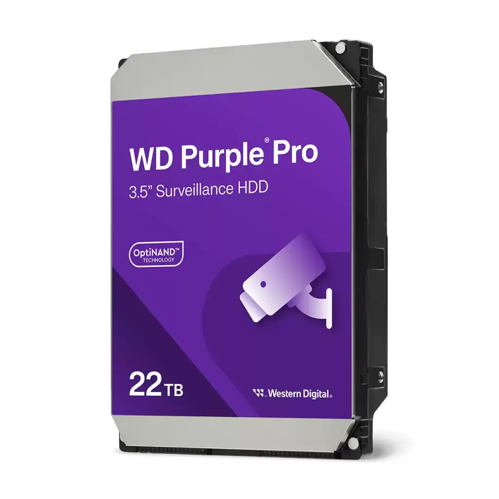 Western Digital Purple Pro 22TB SATA 3.5 Inch Internal Hard Drive