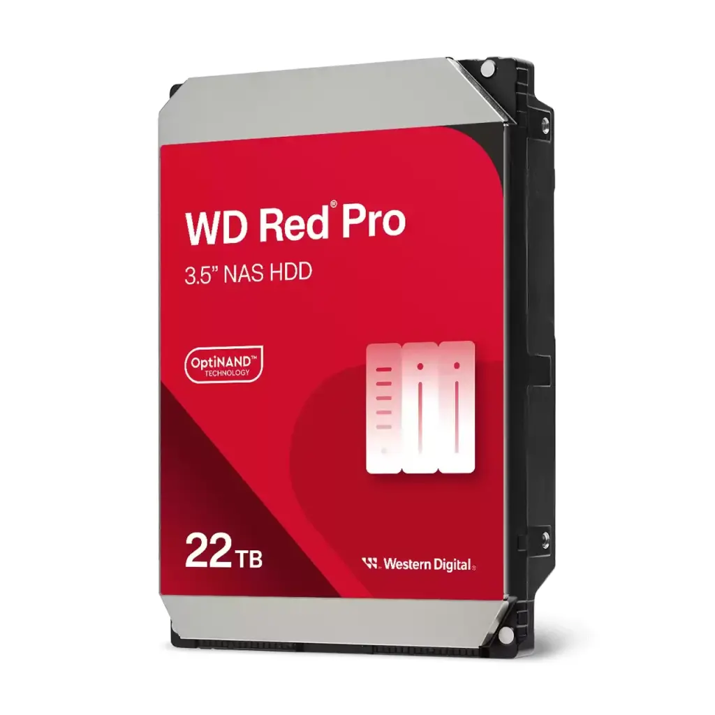 Western Digital Red Pro 22TB SATA 3.5 Inch Internal Hard Drive