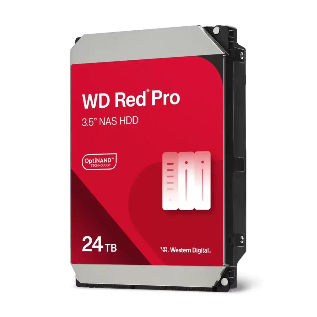 Western Digital Red Pro 24TB SATA 3.5 Inch Internal Hard Drive