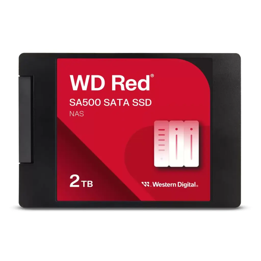 Western Digital Red SA500 2TB NAS SATA III 3D NAND 2.5 Inch Internal Hard Drive