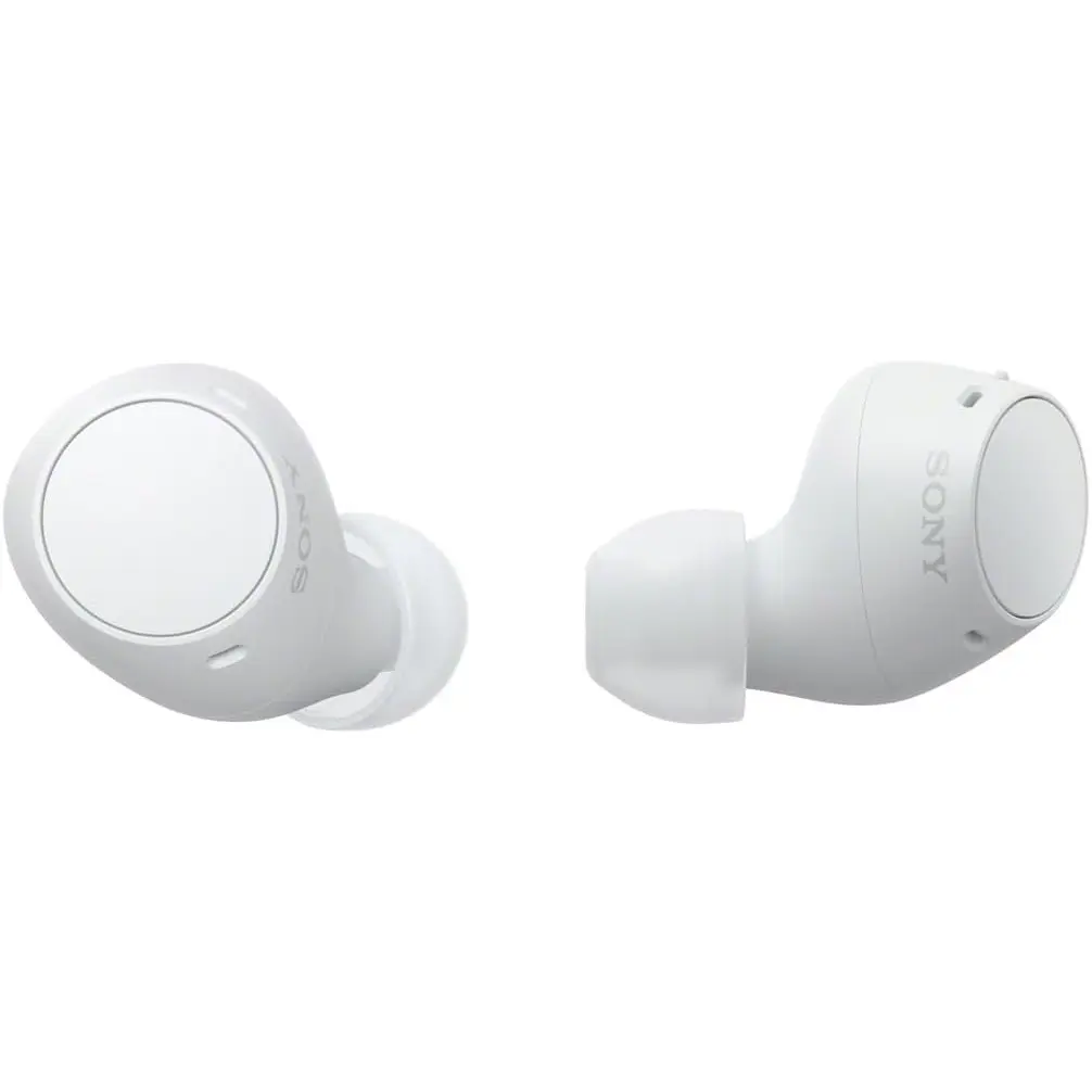 Sony WF-C510 Truly Wireless White Earbuds with Charging Case