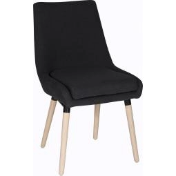 Contemporary Welcome Upholstered Reception Chair Graphite (Pack 2) - 6946GRA