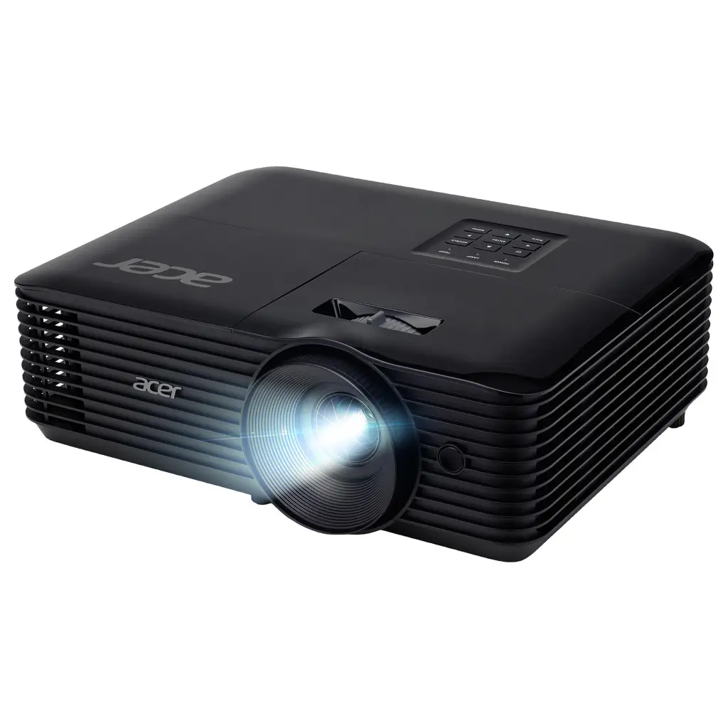 Acer X129H DLP 4800 ANSI Lumens 1024 x 768 XGA 3D Ready HDMI VGA USB-A Black Projector