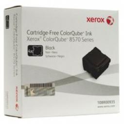Xerox ColorQube 8570 Black Ink Stick 8.6K (Pack of 4) 108R00935