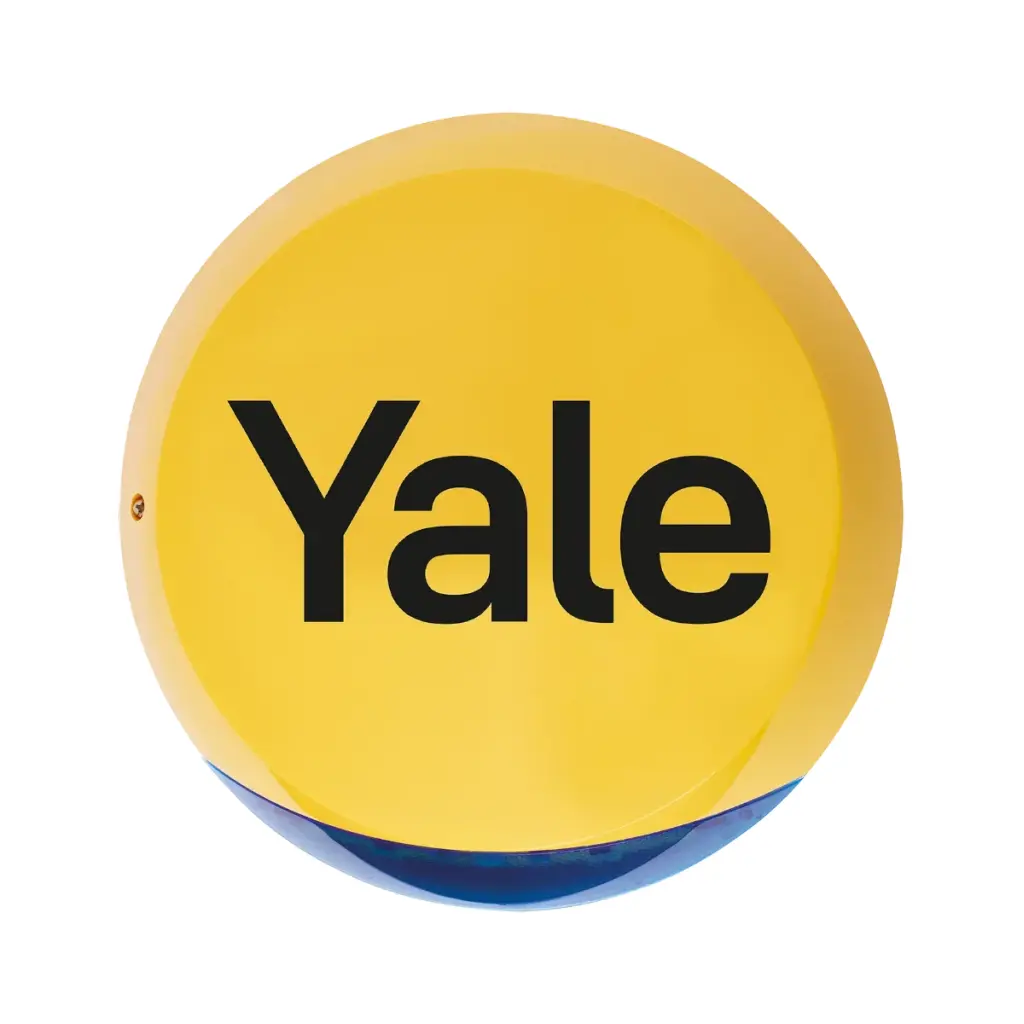 Yale External Siren - 104dB Siren; Tamper Alerts; Battery Back Up; Sync Alarm Range