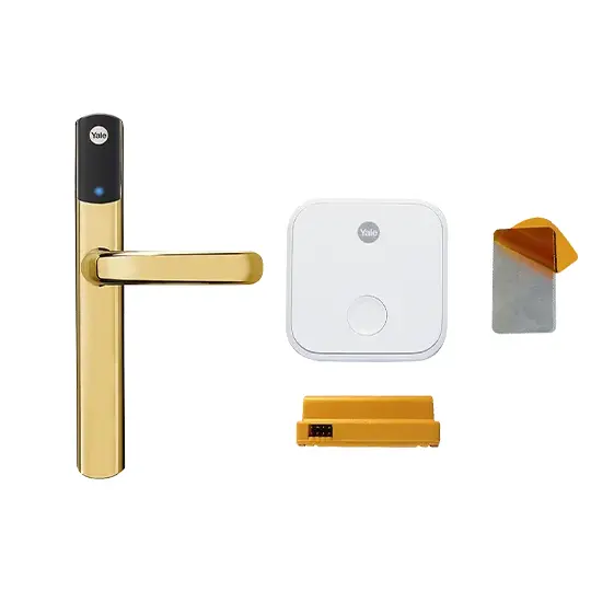 Yale Polished Brass Conexis L2 Smart Door Lock