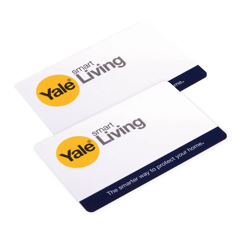 Yale RFID Key Card Twin Pack - Conexis and Keyless Connected Compatible