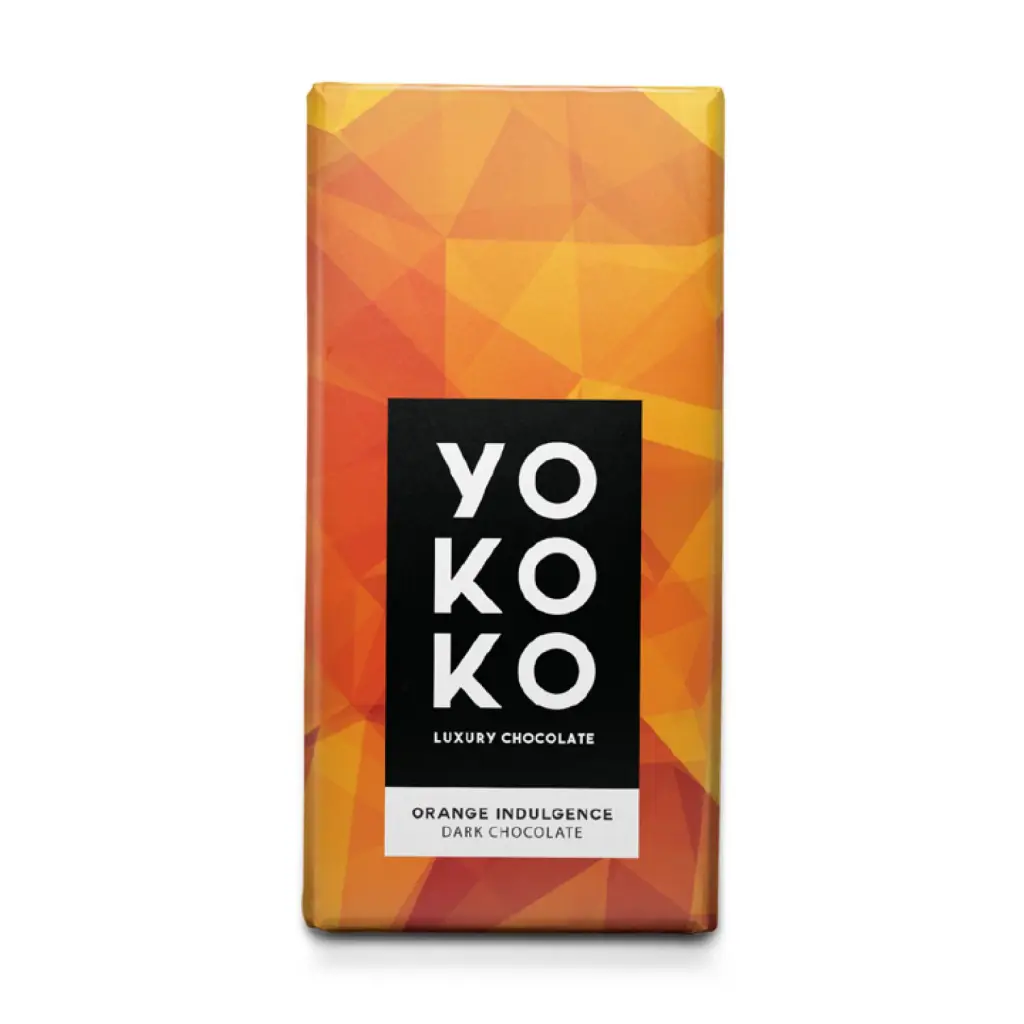 Yokoko Chocolate Bar Orange Indulgence Dark Chocolate (Bar 100g) - 0401369