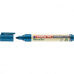 edding 28 EcoLine Whiteboard Bullet Tip Marker Blue Pack of 10