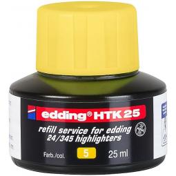 edding HTK 25 Refill for Highlighter Yellow 25ml