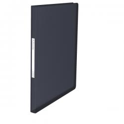 Esselte VIVIDA Display Book soft translucent 60 Pocket A4 Black Pack of 5
