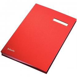 Esselte Signature Book 20 Compartments Red