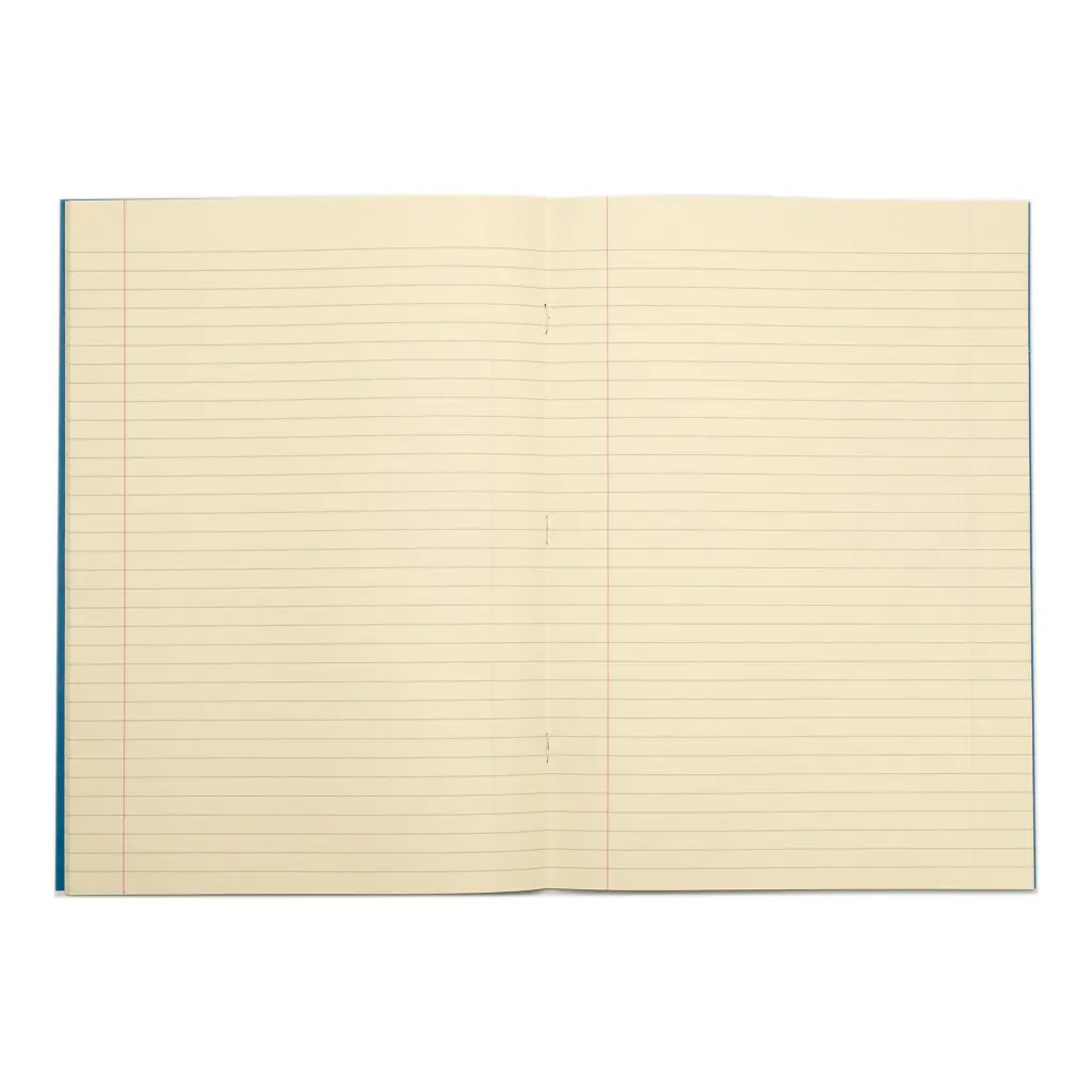 Rhino A4 Exercise Book 48 Page Ruled F8M Light Blue Pack 10 EX68197CV-2