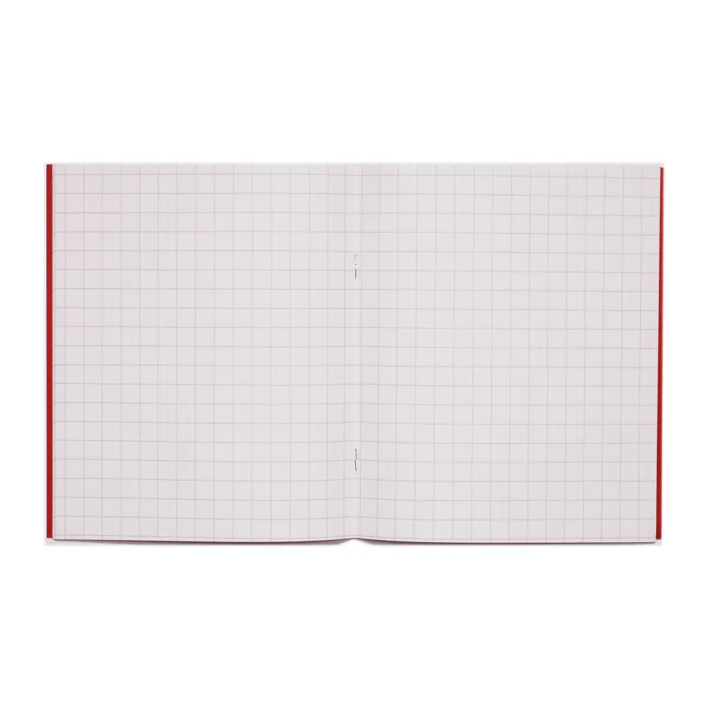 Rhino 8 x 6.5 Exercise Book 48 Page S10 Red Pack 100 VEX342-558-6