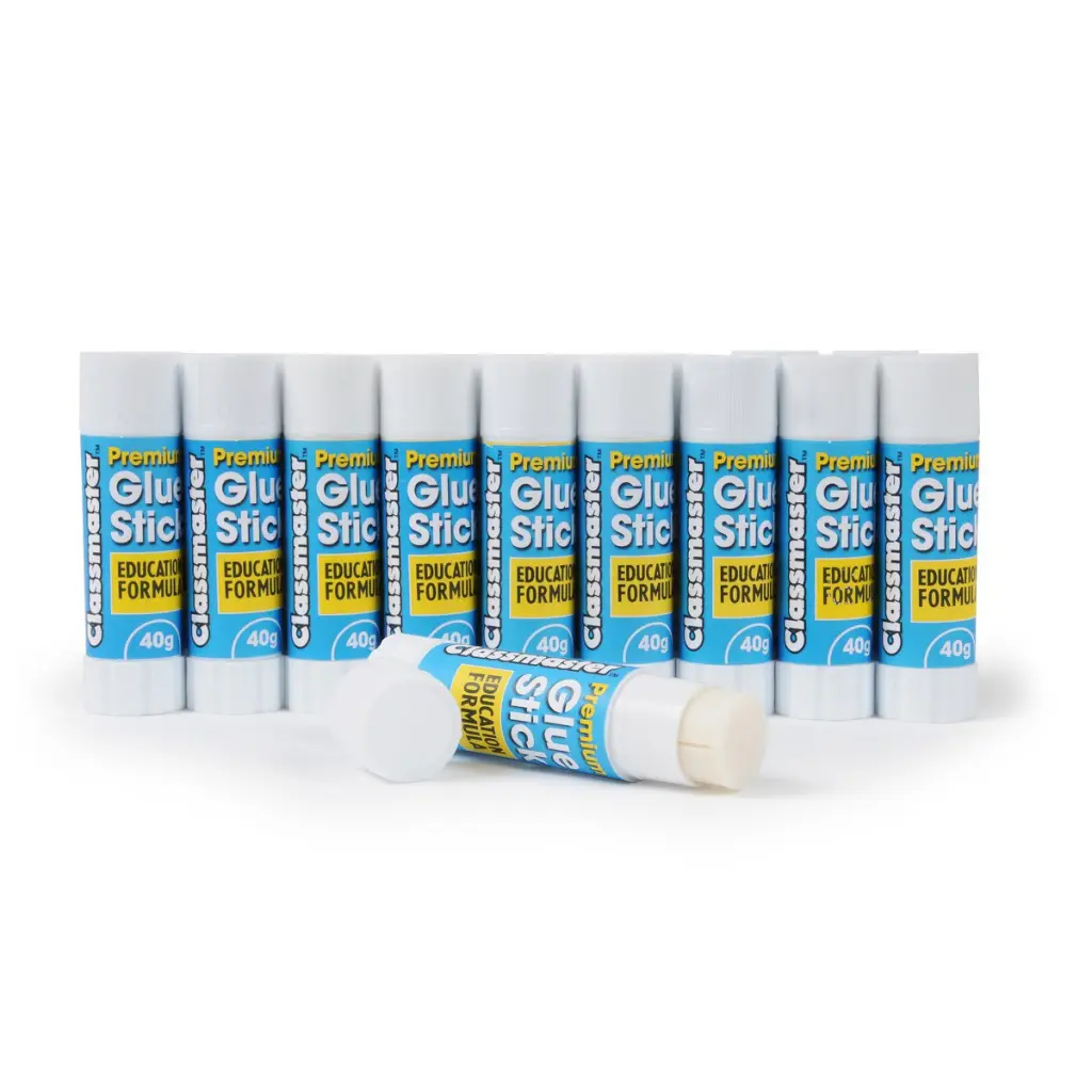 Classmaster Premium PVP Glue Stick 40g in Pack of 108 G40108G