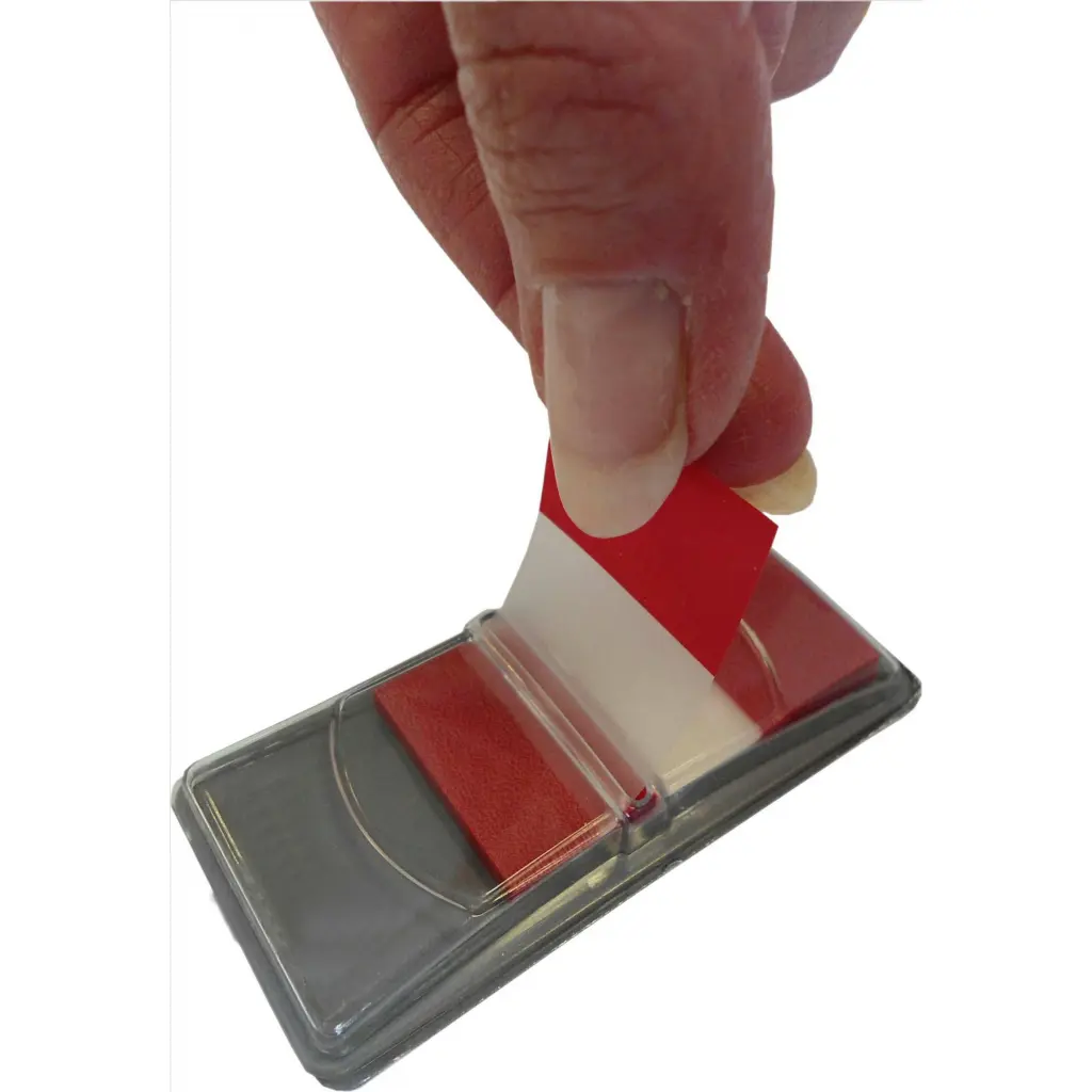 Valuex Pop-Up Flags Page Markers 45x25mm Red Pack 50 26021