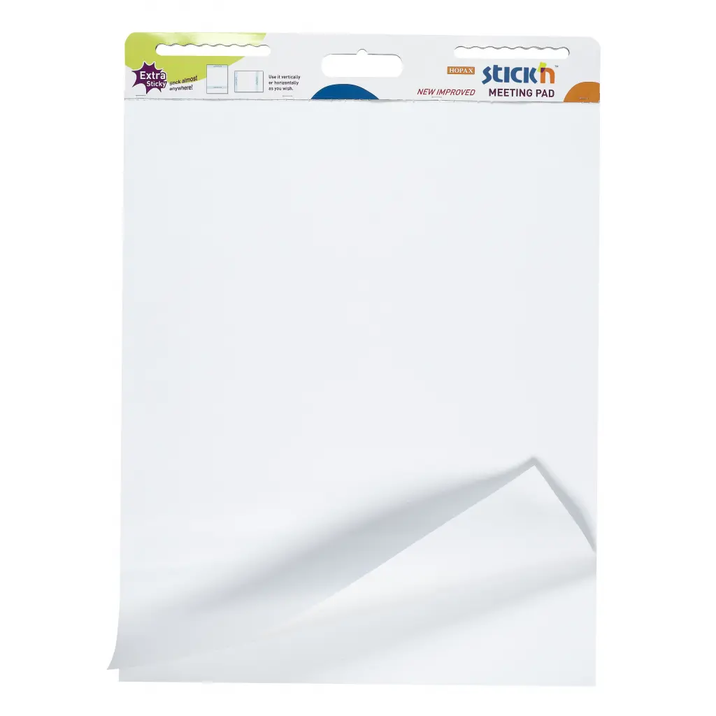 Hopax Flipchart Meeting Pad 792x635mm 30 Per Pad Pack of 2 21509-2