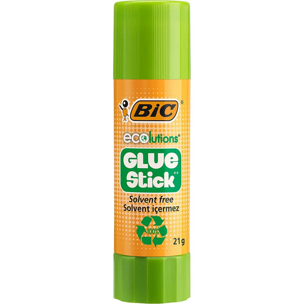 Bic Glue Stick Washable and Solvent Free 21g Pack of 2 9078342