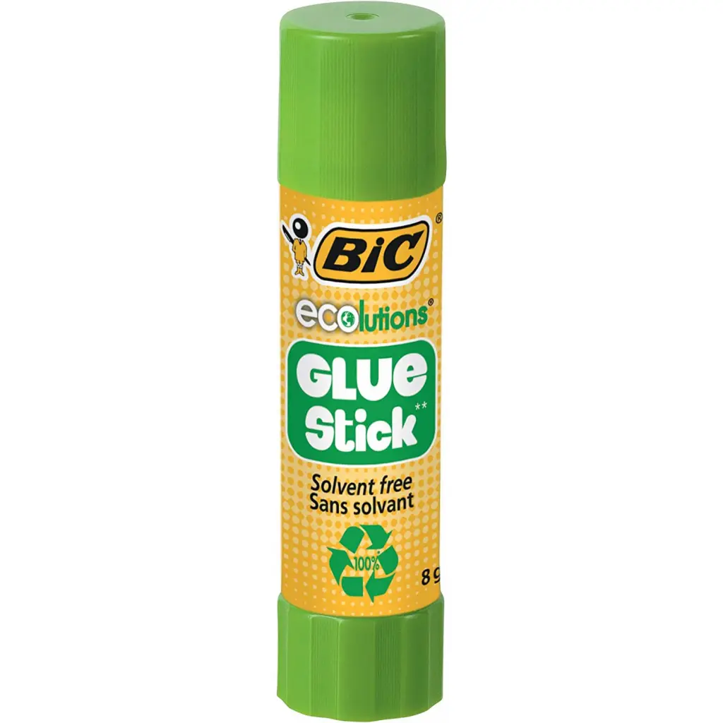 Bic Ecolutions Glue Stick Washable and Solvent Free 8g Pack of 5 9049263