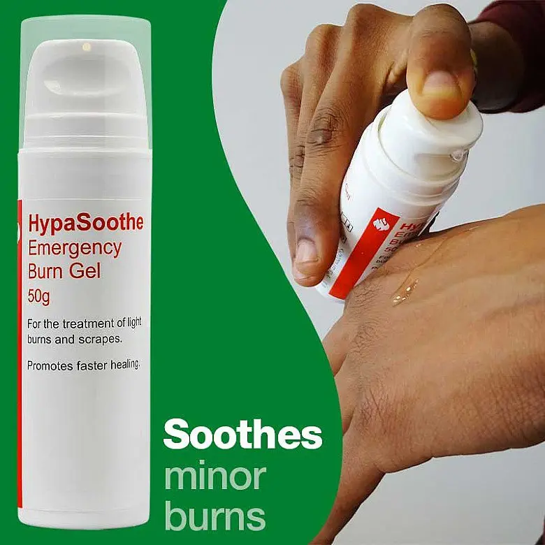 HypaSoothe Emergency Burns Gel 50mg Bottle D8164