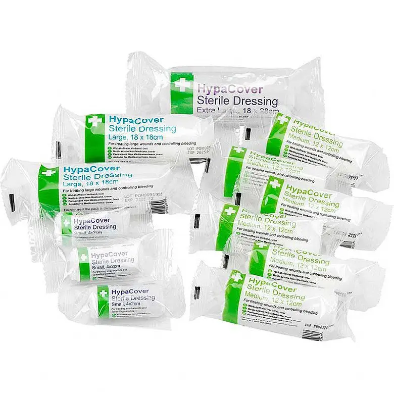 HypaCover Sterile Dressing Assorted Sizes Pack 12 D7634