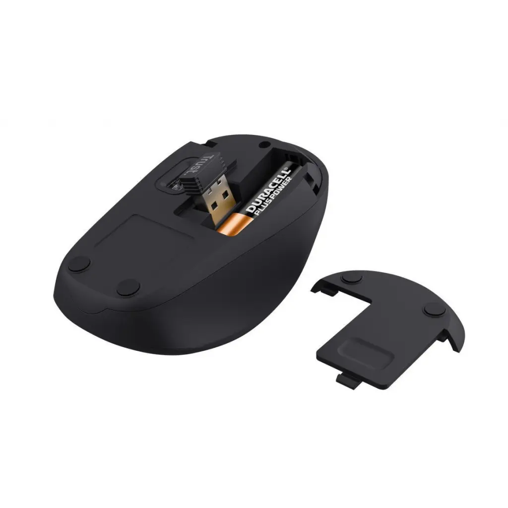 Trust TM-201 1600 DPI RF Wireless Optical Eco Mouse