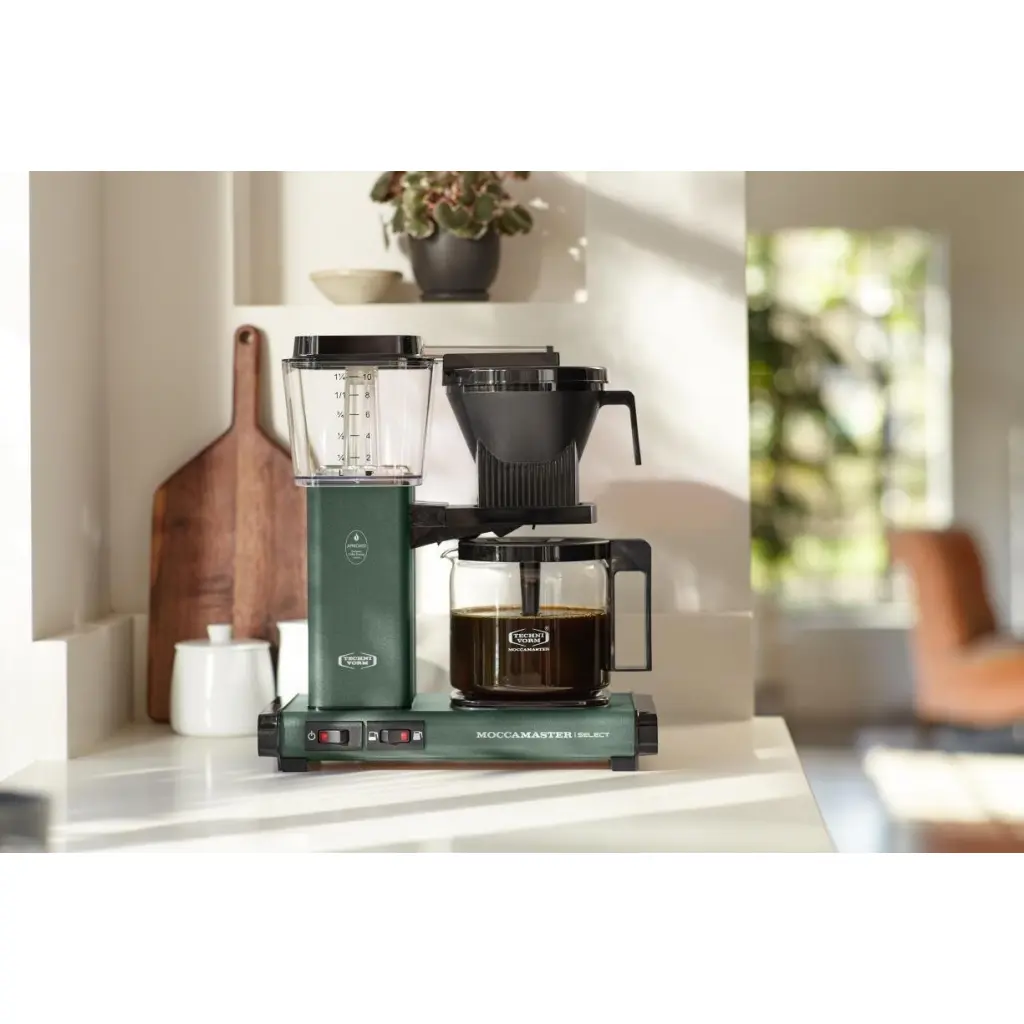 Moccamaster KBG Select Forest Green Coffee Maker UK Plug