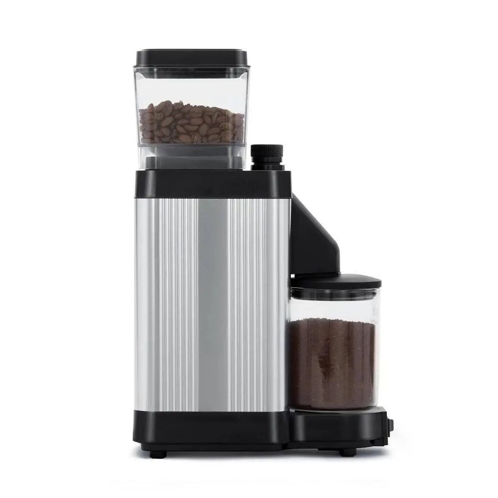 Moccamaster KM5 Burr Coffee Grinder Polished Silver