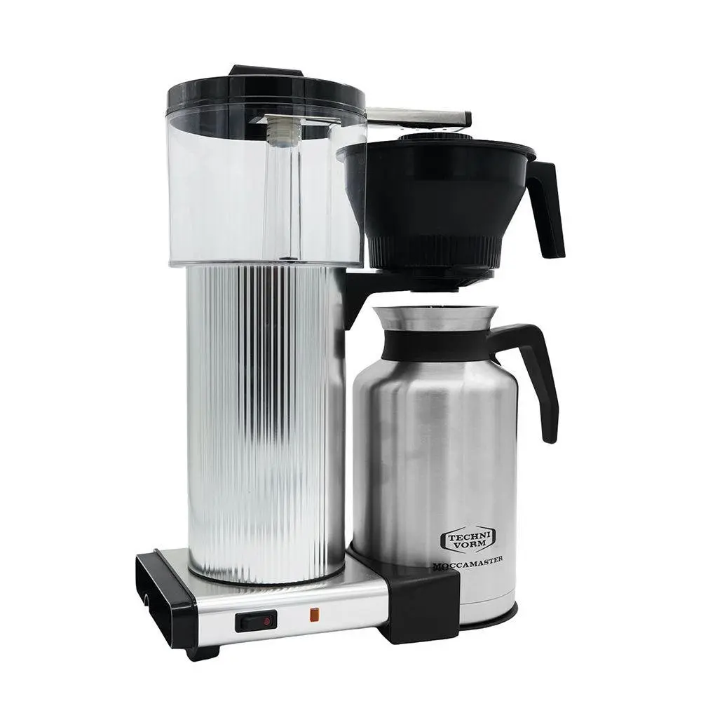 Moccamaster CDT Grand Professional Coffee Maker UK Silver