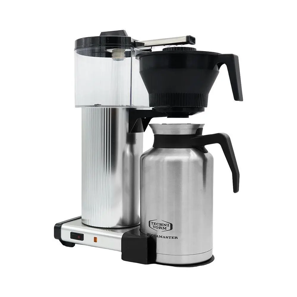 Moccamaster CDT Grand Professional Coffee Maker UK Silver