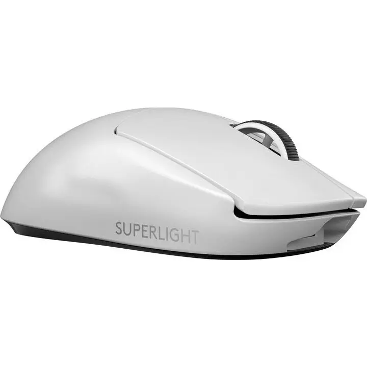 Logitech G Pro X Superlight 25400 DPI RF Wireless Gaming Mouse White