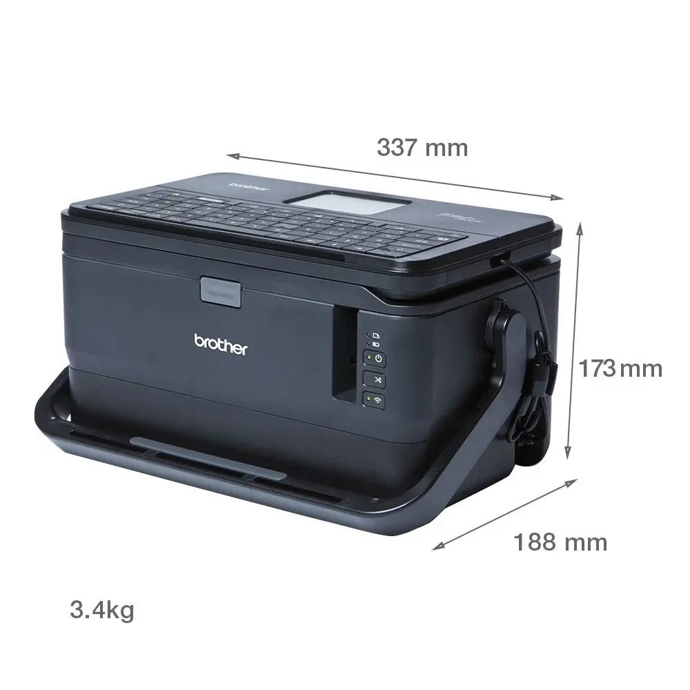 Brother PTD800W Professional PC Connectable Desktop Label Printer