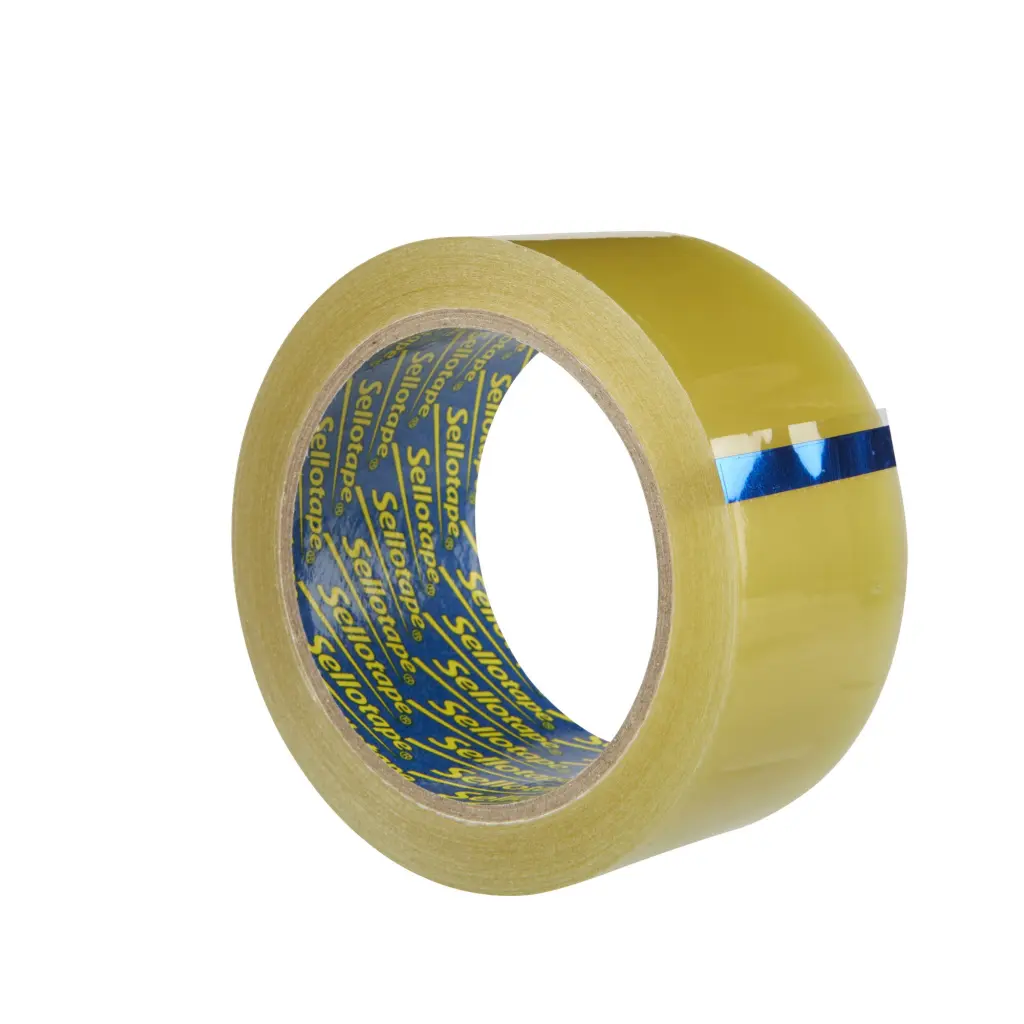 Sellotape Original Easy Tear Extra Sticky Golden Tape 48mm x 66m (Pack 6) - 1443304