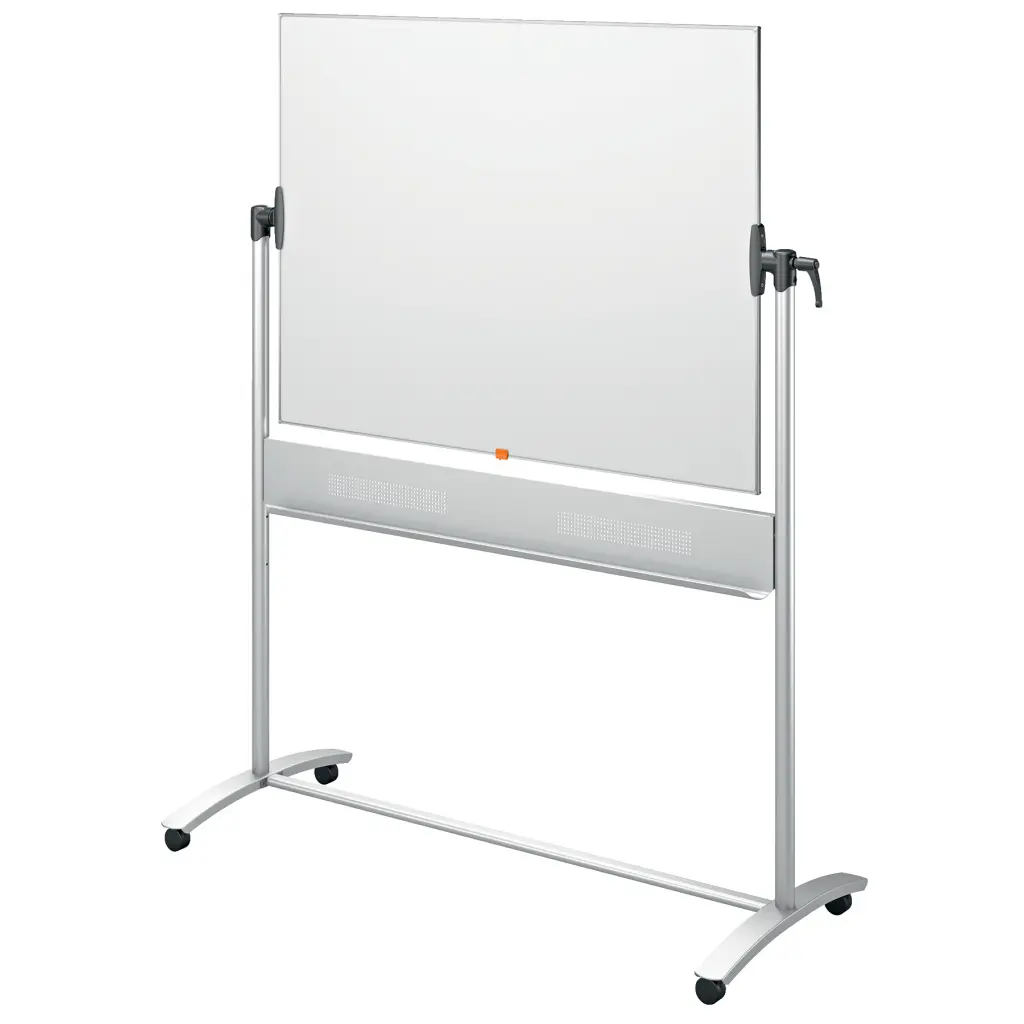 Nobo Prestige Mobile Magnetic Enamel Whiteboard 1200x900mm 1901033