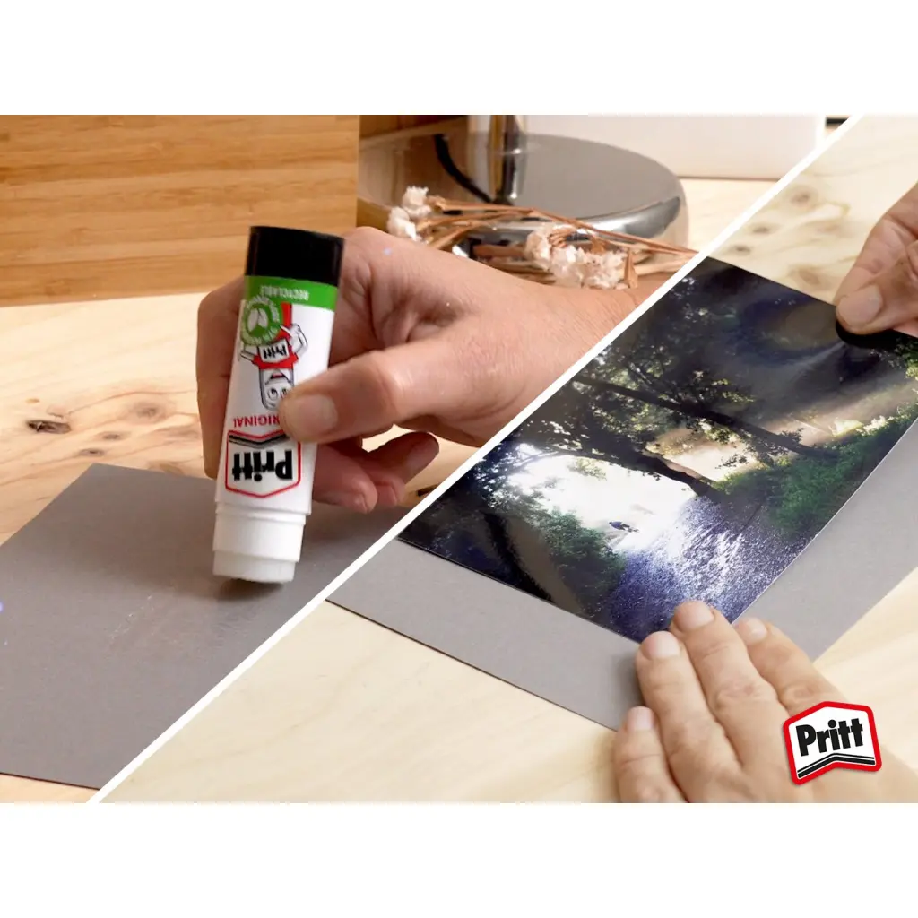 Pritt Original Glue Stick Sustainable Long Lasting Strong Adhesive Solvent Free Retail Hanging Card Value Pack 22g (Pack 12) - 1456074