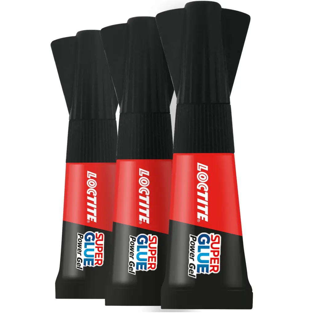 Loctite Super Glue Mini Trio Power Gel 3x1g - 2642101