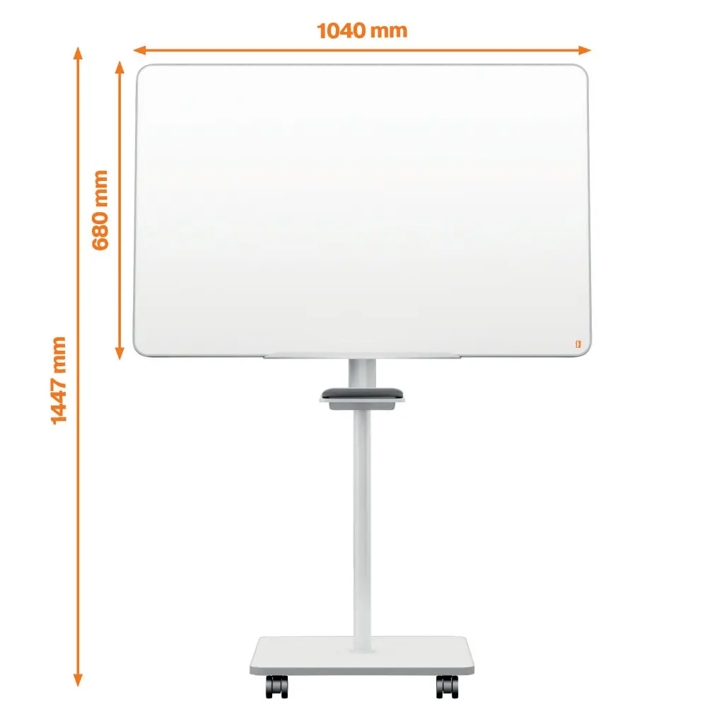 Nobo Move & Meet Flipchart Easel 700 x 1000mm - 1915644