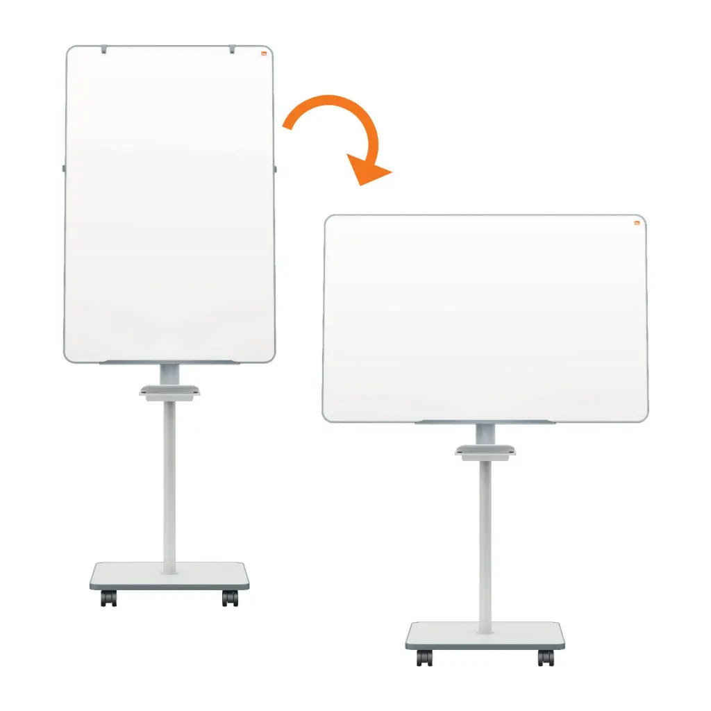 Nobo Move & Meet Flipchart Easel 700 x 1000mm - 1915644