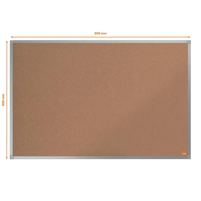 Nobo Essence Notice Board Cork 900x600mm - 1903960