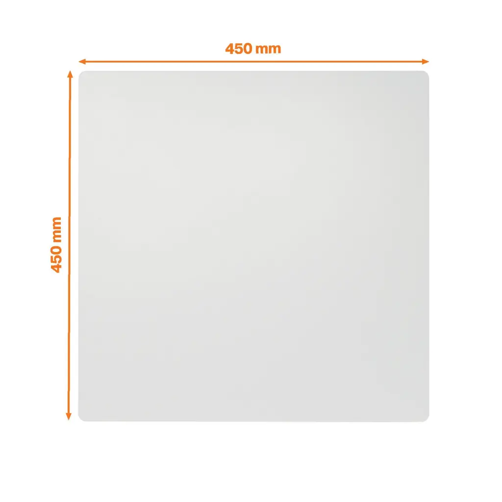 Nobo Modular Whiteboard Frameless Steel 450x450mm - 1915655